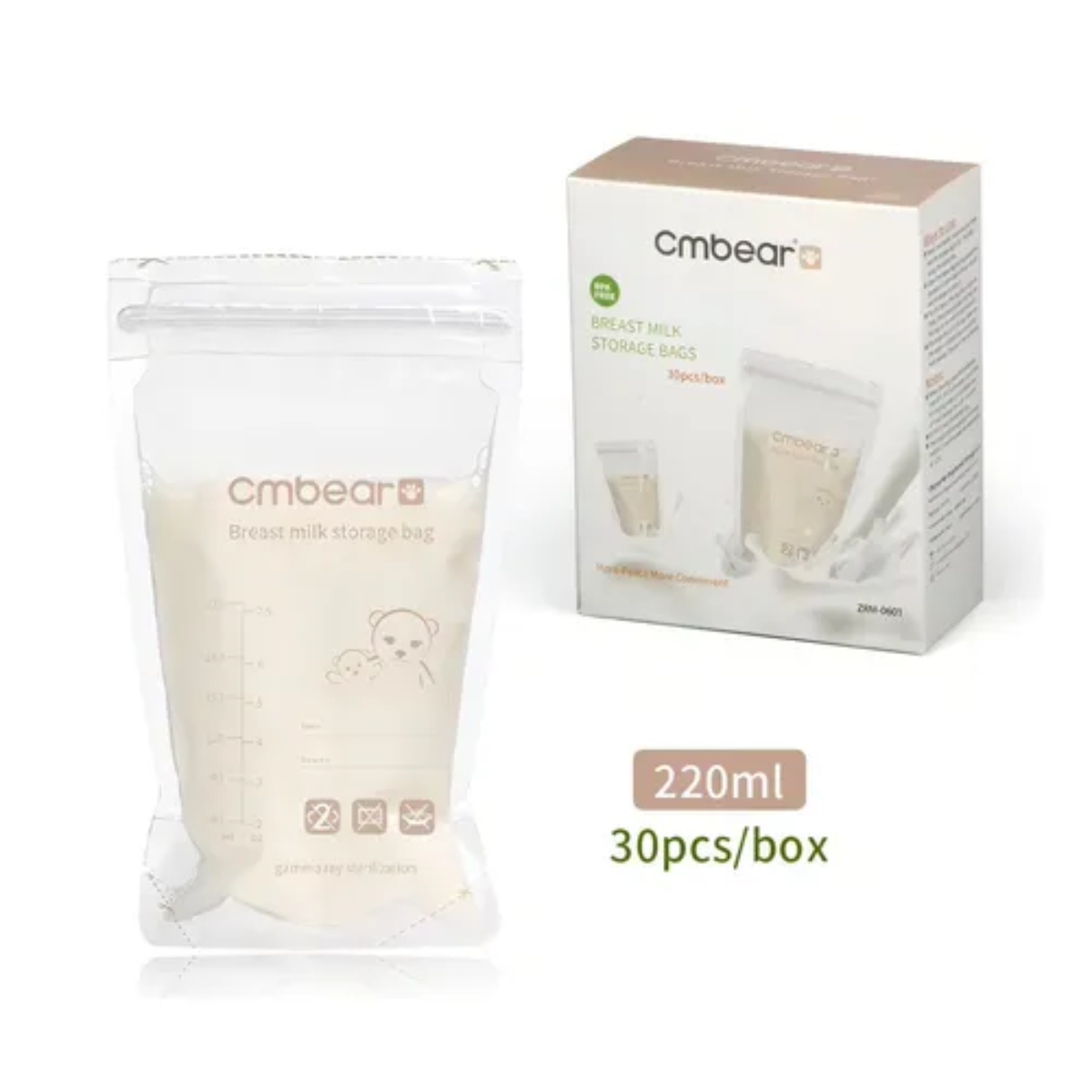 Miniatura 2 de Bolsa para leche materna x30 U